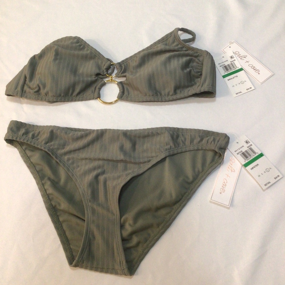 Salt + Cove Large Two Piece Bathing Suit New w/tags